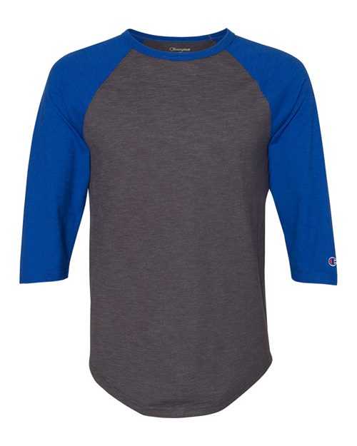 CP75 Unisex Premium Fashion Raglan Three-Quarter Sleeve Baseball T-Shirt