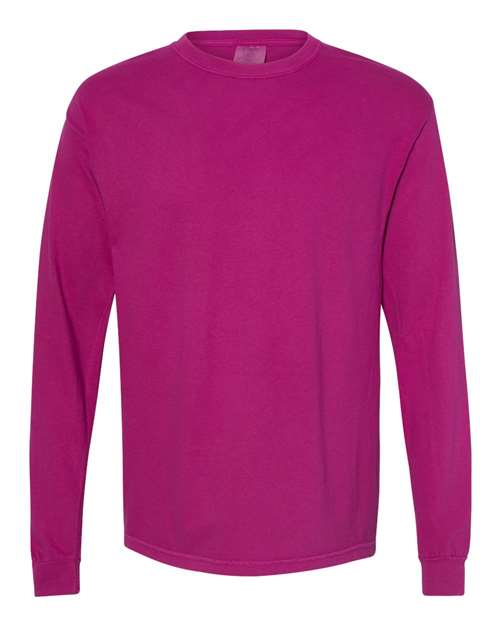 6014 Garment-Dyed Heavyweight Long Sleeve T-Shirt