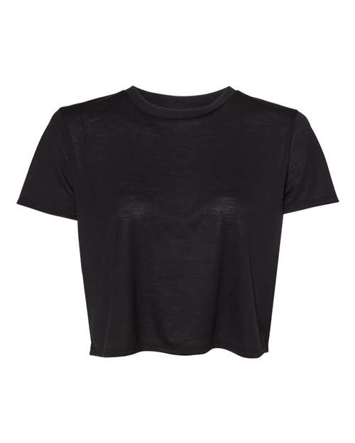 8882 Women’s Flowy Crop Tee