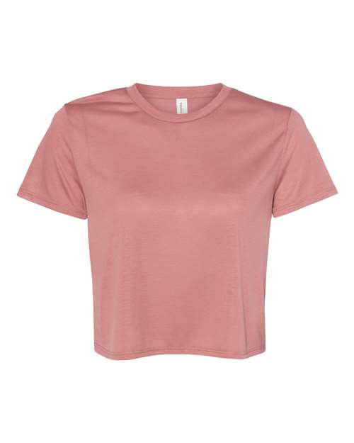 8882 Women’s Flowy Crop Tee
