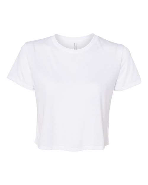8882 Women’s Flowy Crop Tee