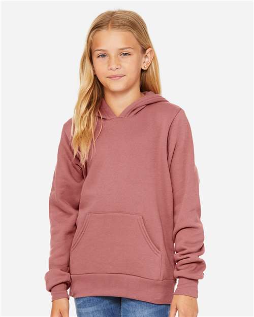 3719Y Youth Sponge Fleece Hoodie Sweatshirt