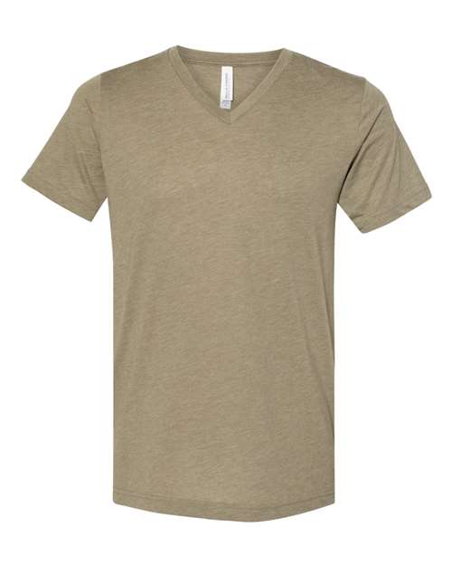 3415 Unisex Triblend V-Neck Tee