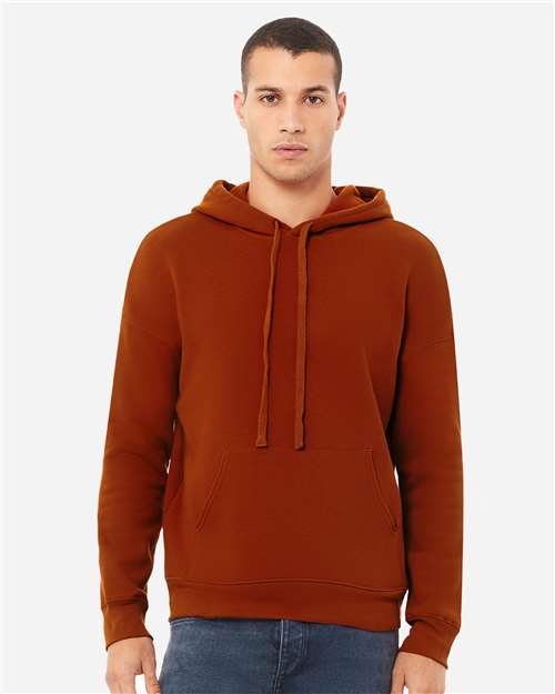 3729 Unisex Sponge Fleece Drop Shoulder Hoodie Sweatshirt