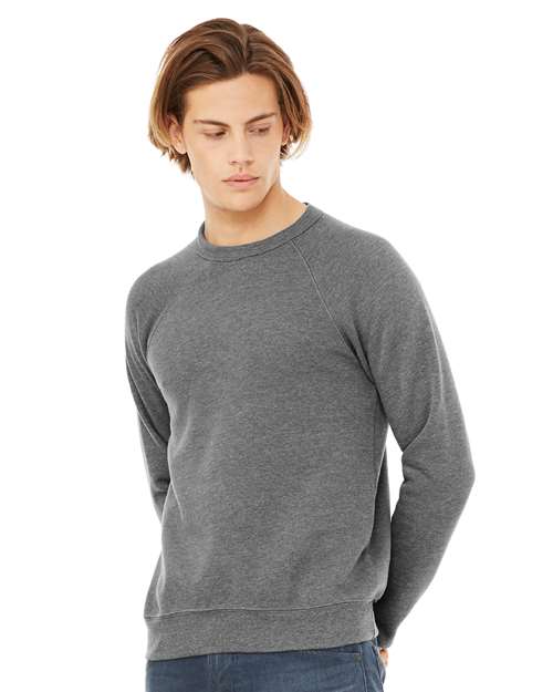 3901 Unisex Sponge Fleece Raglan Crewneck Sweatshirt