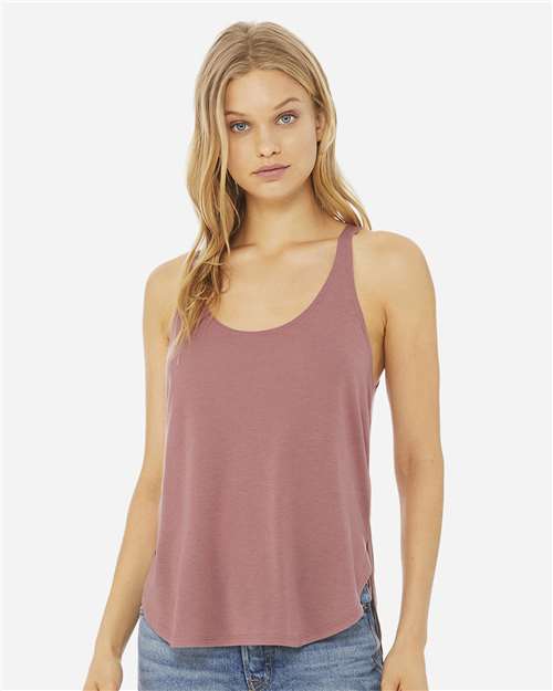 8802 Women's Flowy Tank with Side Slit