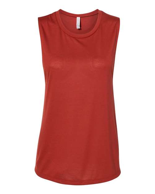 8803 Women's Flowy Scoop Muscle Tank