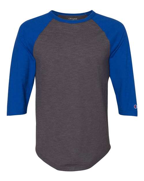 CP75 Unisex Premium Fashion Raglan Three-Quarter Sleeve Baseball T-Shirt