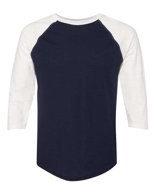 CP75 Unisex Premium Fashion Raglan Three-Quarter Sleeve Baseball T-Shirt