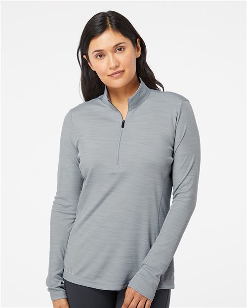 A476 Women's Lightweight Mélange Quarter-Zip Pullover