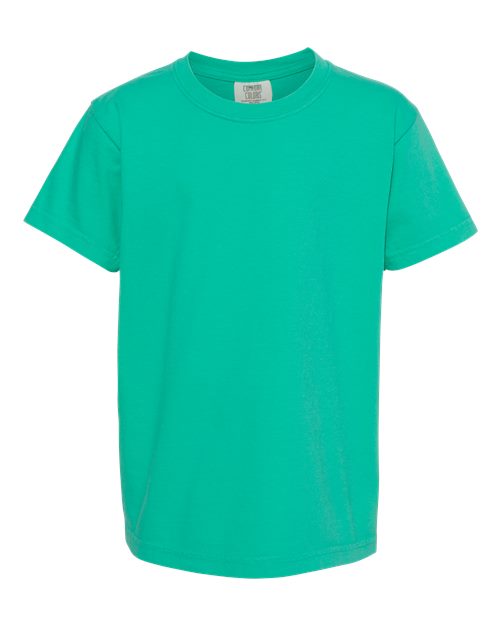9018 Youth Garment-Dyed Heavyweight T-Shirt