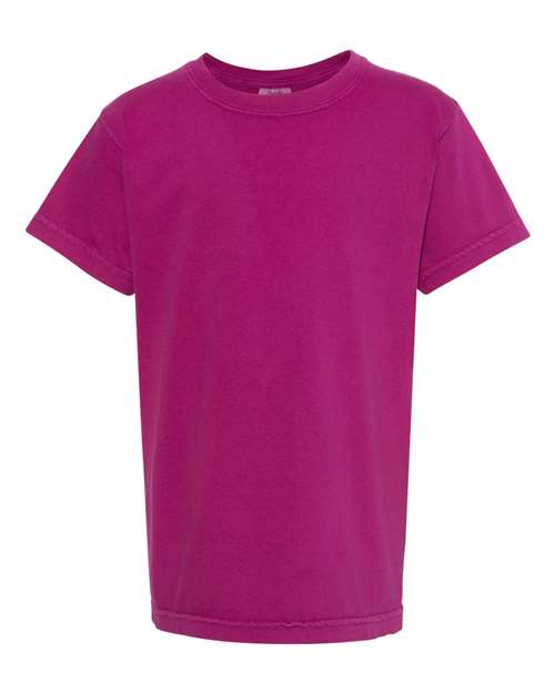 9018 Youth Garment-Dyed Heavyweight T-Shirt