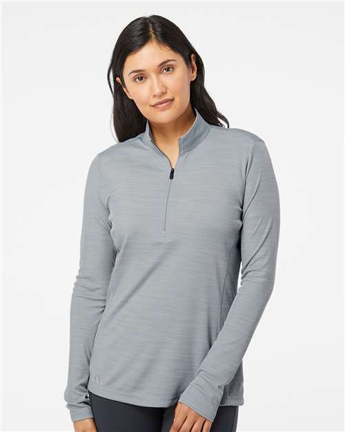 A476 Women's Lightweight Mélange Quarter-Zip Pullover