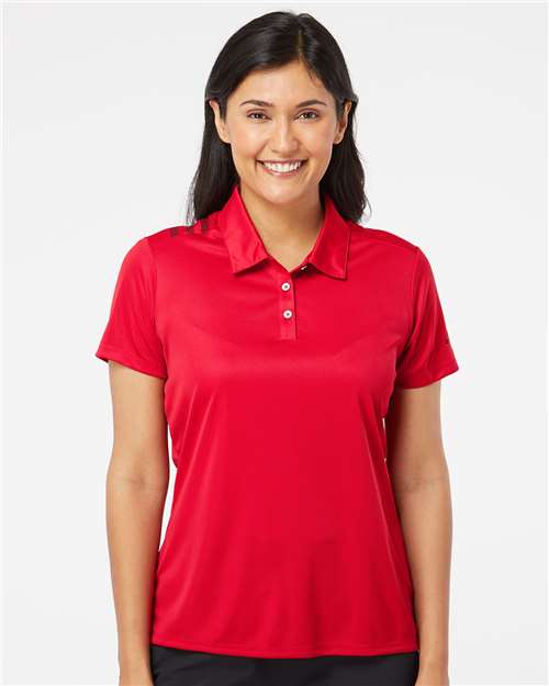 A325 Women's 3-Stripes Shoulder Polo