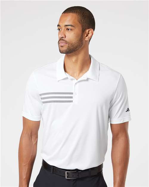 A324 Men's 3-Stripes Chest Polo