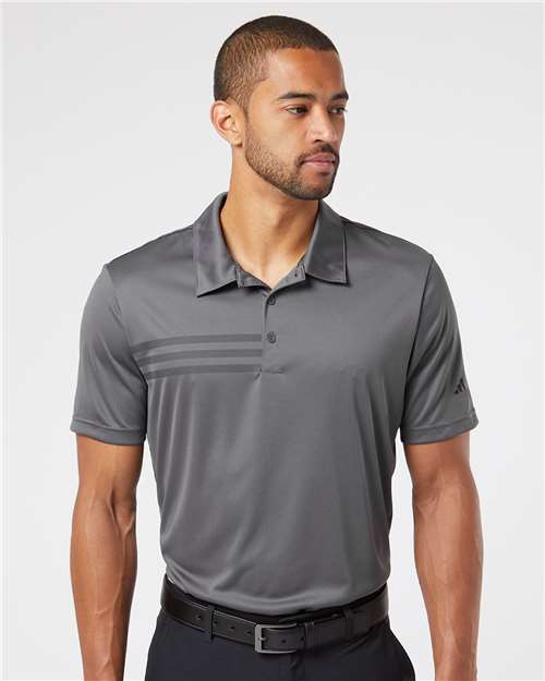 A324 Men's 3-Stripes Chest Polo
