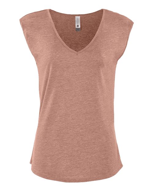 5040 Women's Festival Sleeveless Deep V-Neck T-Shirt
