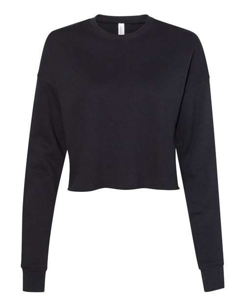 7503 Women's Crop Fleece Crewneck Sweatshirt