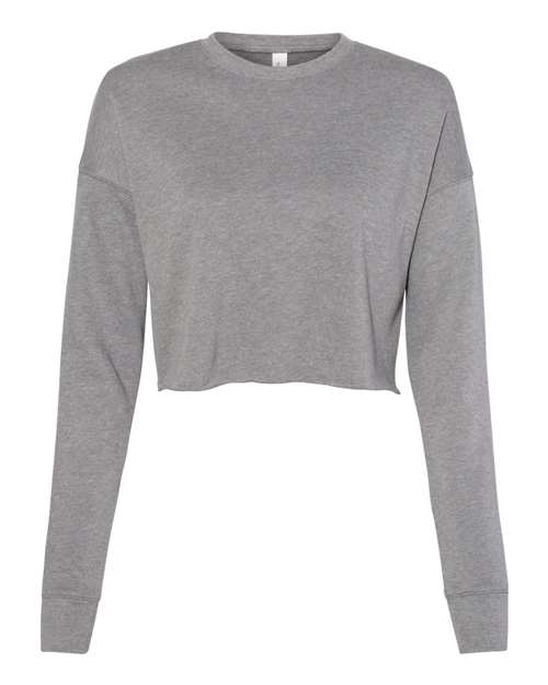 7503 Women's Crop Fleece Crewneck Sweatshirt