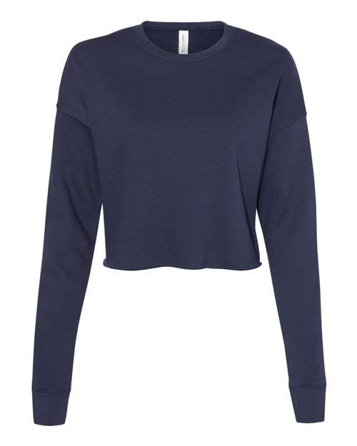 7503 Women's Crop Fleece Crewneck Sweatshirt