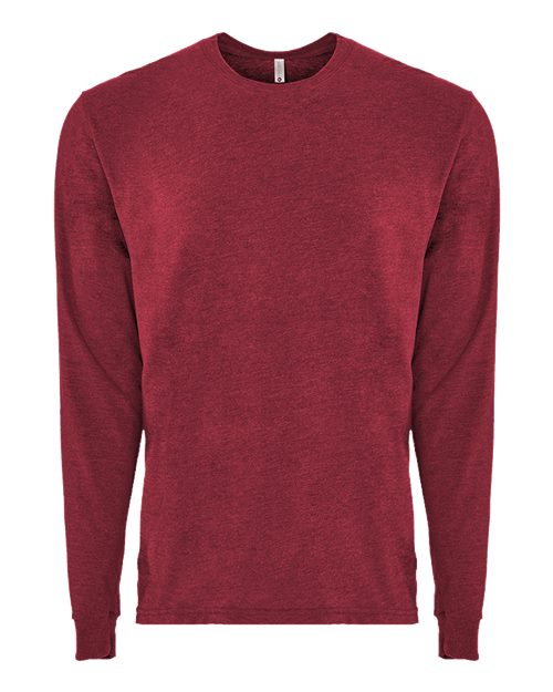 6411 Unisex Sueded Long Sleeve T-Shirt