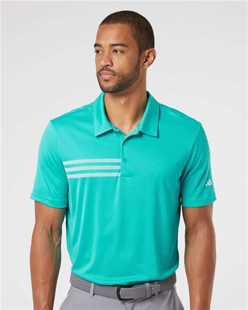 A324 Men's 3-Stripes Chest Polo