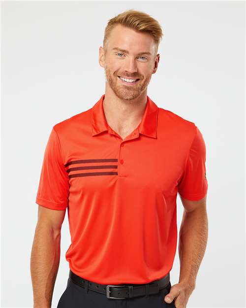 A324 Men's 3-Stripes Chest Polo