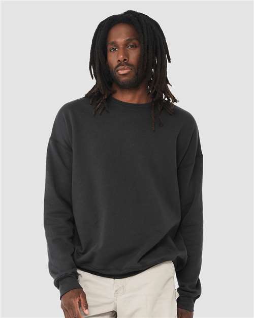 3945 Unisex Sponge Fleece Drop Shoulder Crewneck Sweatshirt