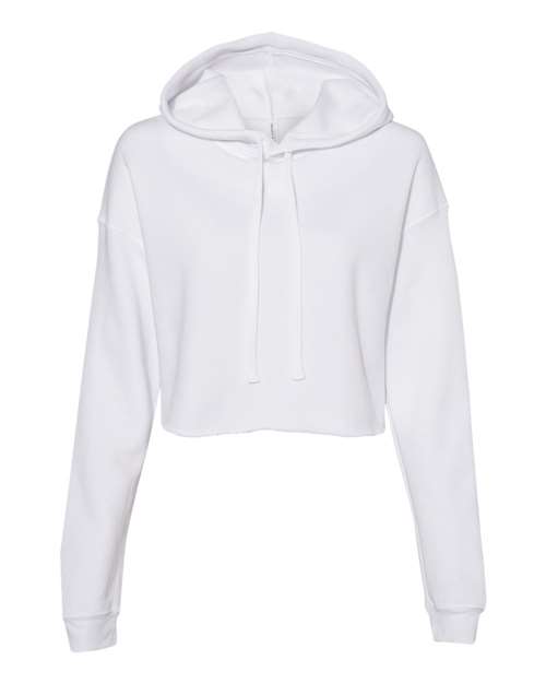 7502 Women's Crop Fleece Hoodie Sweatshirt