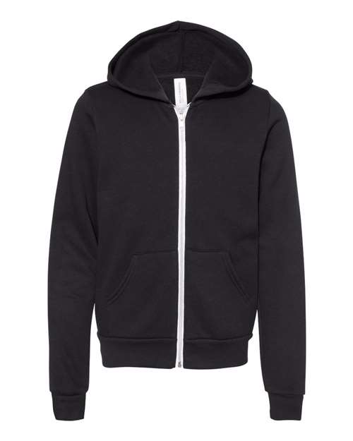 3739Y Youth Sponge Fleece Full-Zip Hoodie Sweatshirt