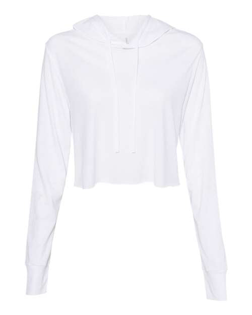 8512 Women’s Triblend Crop Long Sleeve Hoodie