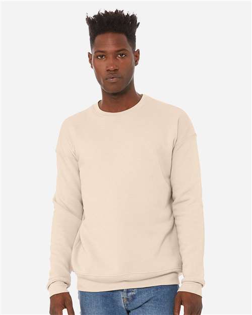 3945 Unisex Sponge Fleece Drop Shoulder Crewneck Sweatshirt