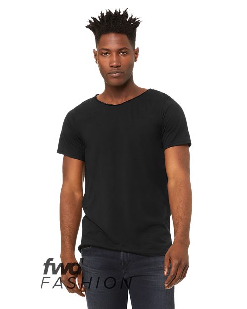 3414 Unisex FWD Fashion Triblend Raw Neck Tee