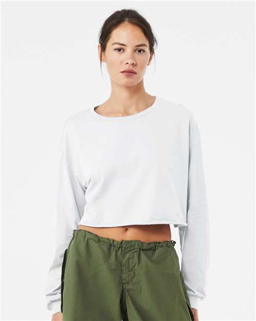 6501 Women's FWD Fashion Crop Long Sleeve Tee