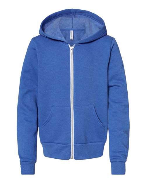 3739Y Youth Sponge Fleece Full-Zip Hoodie Sweatshirt