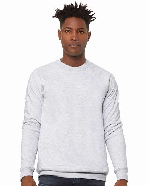 3901 Unisex Sponge Fleece Raglan Crewneck Sweatshirt