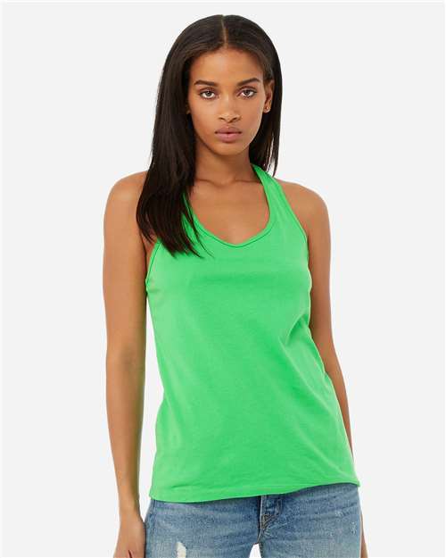 6008 Women's Jersey Racerback Tank