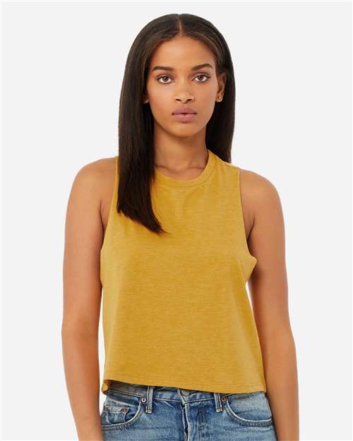 6682 Women's Racerback Crop Tank