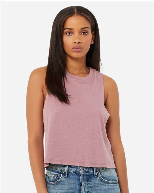 6682 Women's Racerback Crop Tank