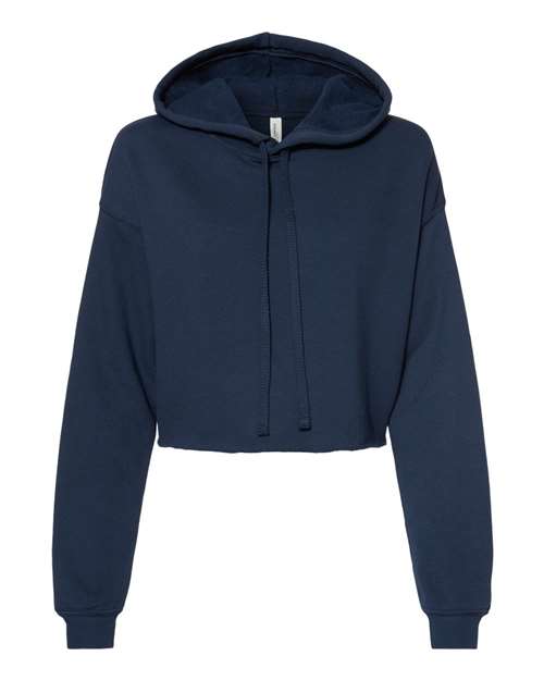 7502 Women's Crop Fleece Hoodie Sweatshirt