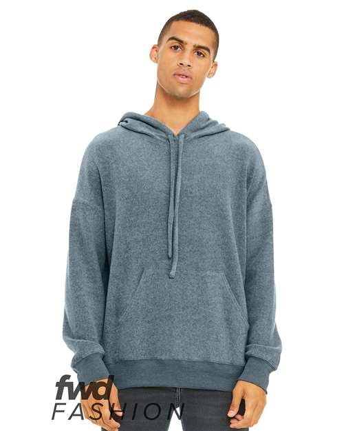 3329 Unisex FWD Fashion Sueded Fleece Hoodie Sweatshirt