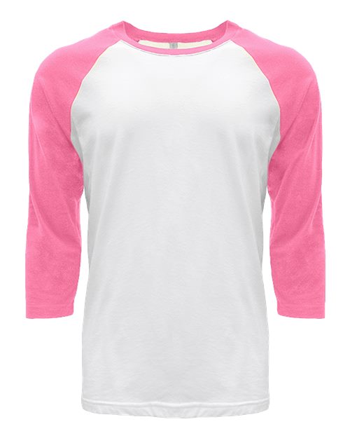 6251 Unisex CVC Three-Quarter Sleeve Raglan T-Shirt