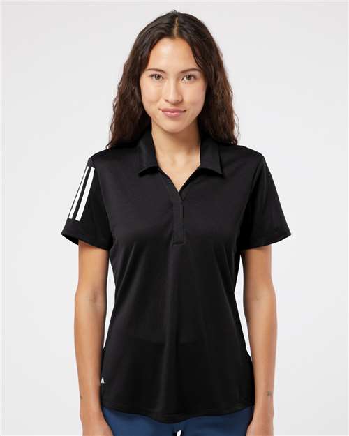 A481 Women's Floating 3-Stripes Polo