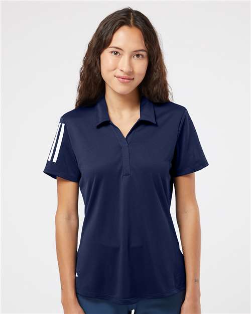A481 Women's Floating 3-Stripes Polo