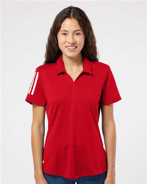 A481 Women's Floating 3-Stripes Polo