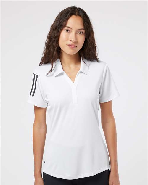 A481 Women's Floating 3-Stripes Polo