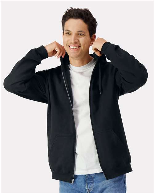 SF600 Unisex Softstyle® Full-Zip Hooded Sweatshirt