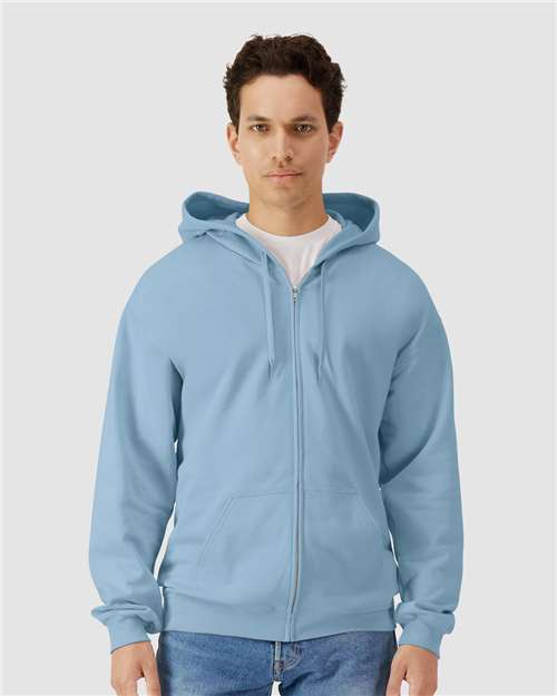 SF600 Unisex Softstyle® Full-Zip Hooded Sweatshirt