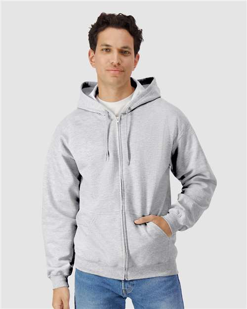 SF600 Unisex Softstyle® Full-Zip Hooded Sweatshirt