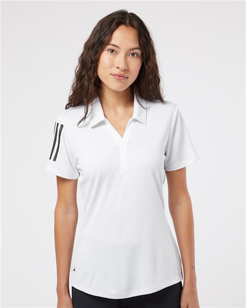 A481 Women's Floating 3-Stripes Polo